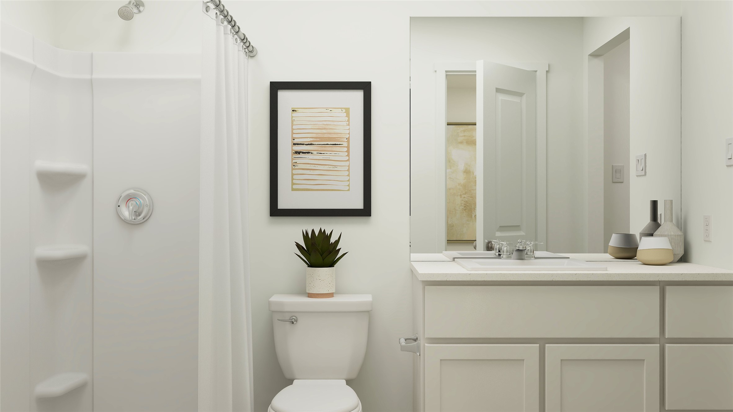 907 Pertuso Lane Huffman, TX 77336 - Photo 13 of 18 a bathroom with a sink toilet and mirror