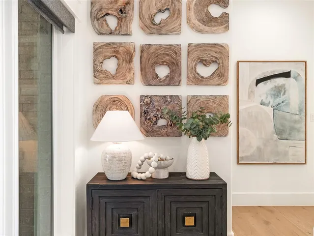 a vase of flowers sitting on a table