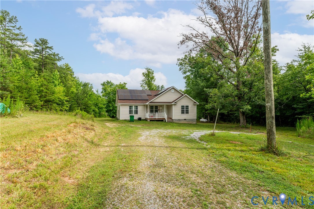 24580 St James Road Jetersville, VA 23083 - Photo 22 of 25 Single-story residence featuring a covered front p