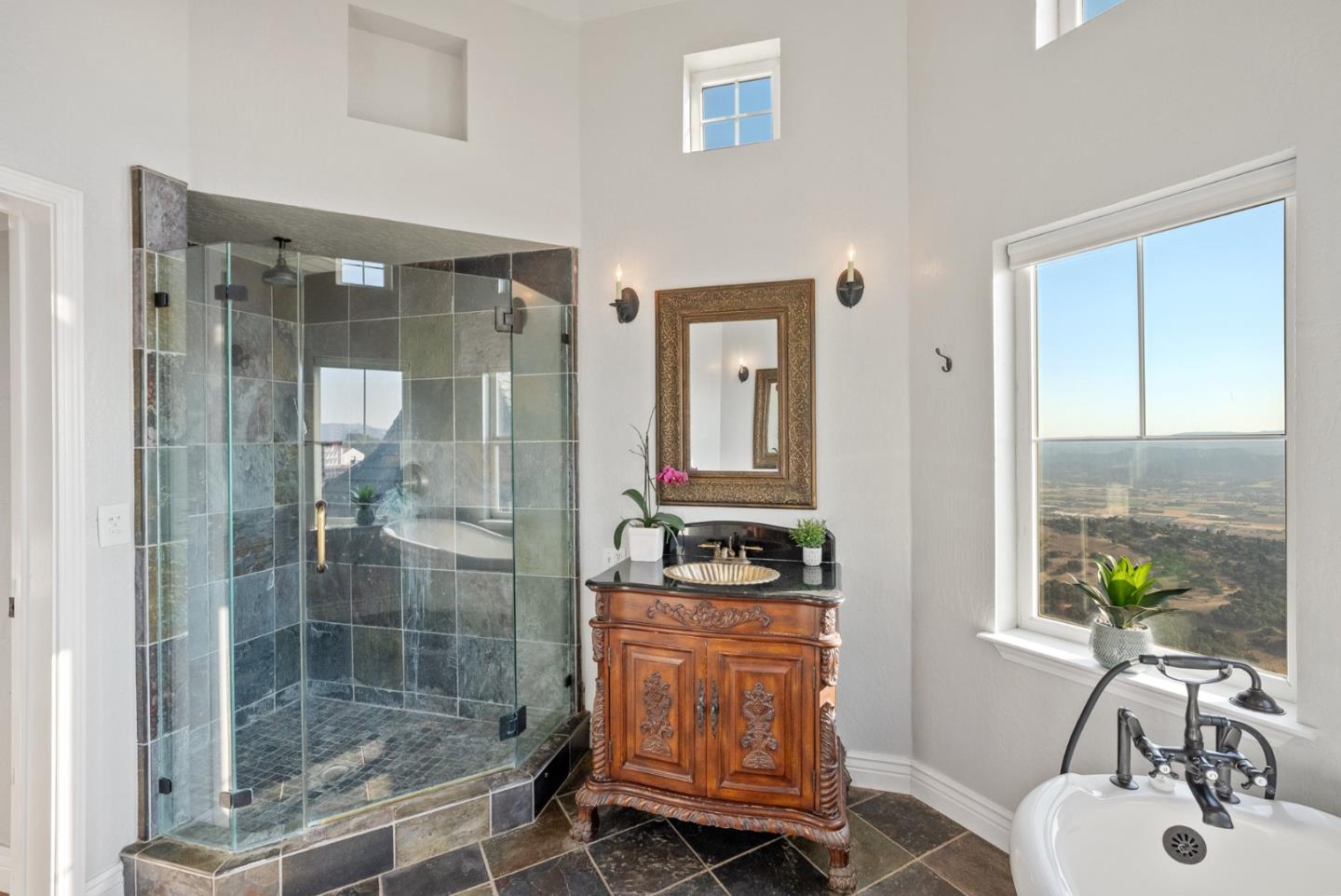 16650 Finley Ridge Road Morgan Hill, CA 95037 - Photo 45 of 85 a bathroom with a sink toilet and shower