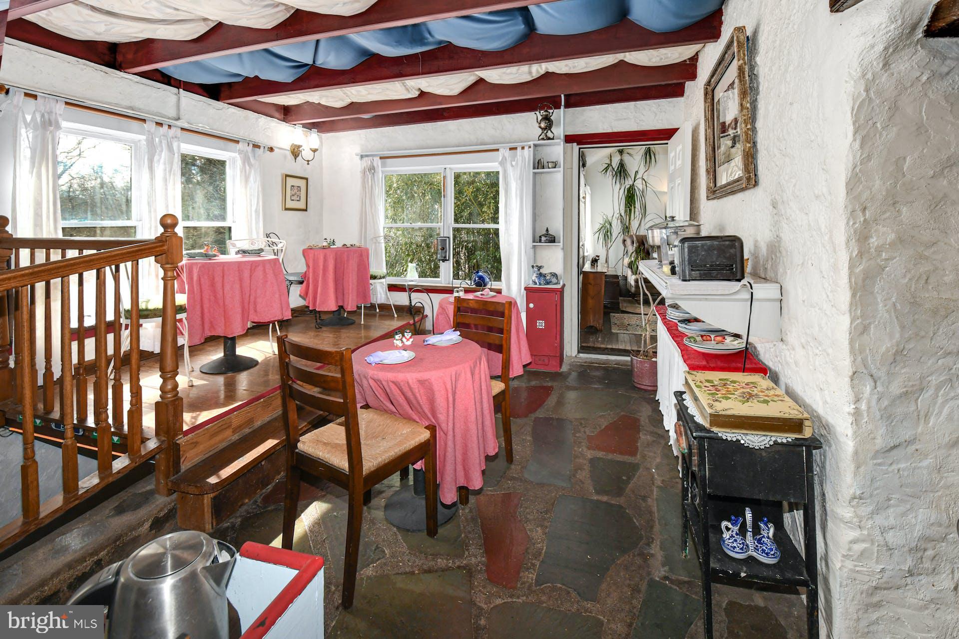 144 Old York Road New Hope, PA 18938 - Photo 9 of 34 Breakfast Room Overlooking the Rear Yard