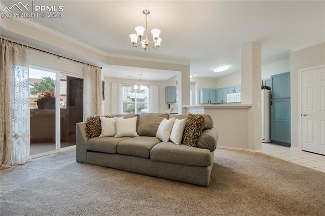 3780 Riviera Grove, Unit 101 Colorado Springs, CO 80922 - Photo 21 of 21 The open floor plan in the Great Room is perfect for entertaining