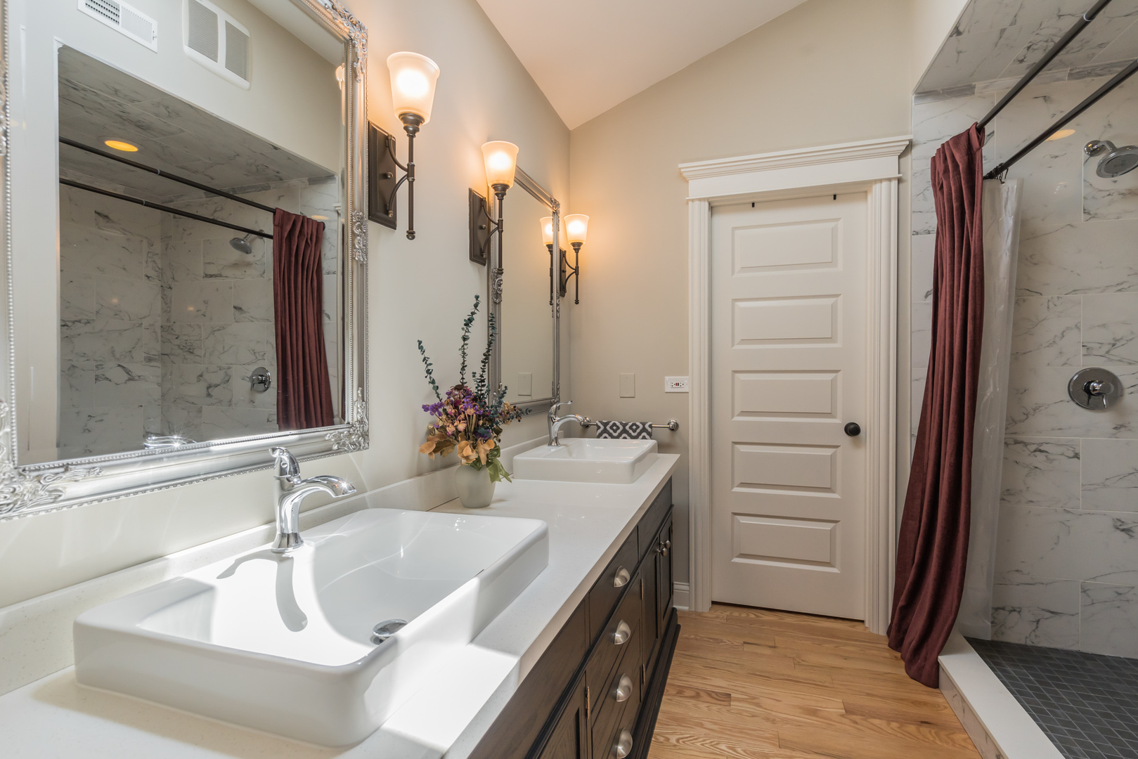 201 Spring Street Cary, IL 60013 - Photo 20 of 34 a bathroom with a sink and a mirror