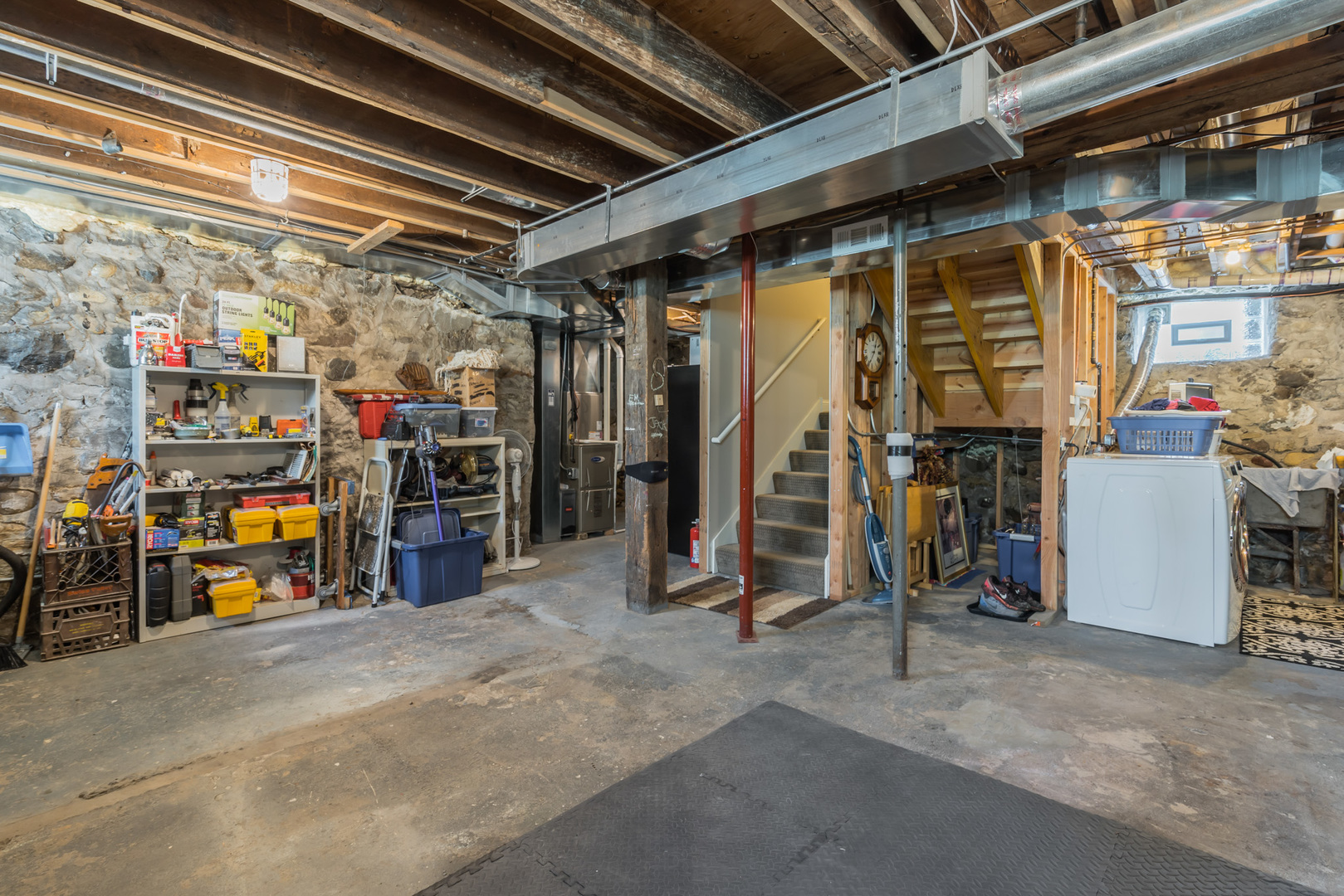 201 Spring Street Cary, IL 60013 - Photo 28 of 34 a view of a storage room with storage