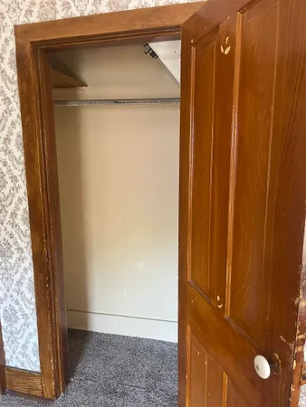 a view of a door