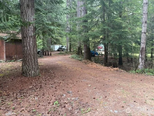 a view of a out door space area