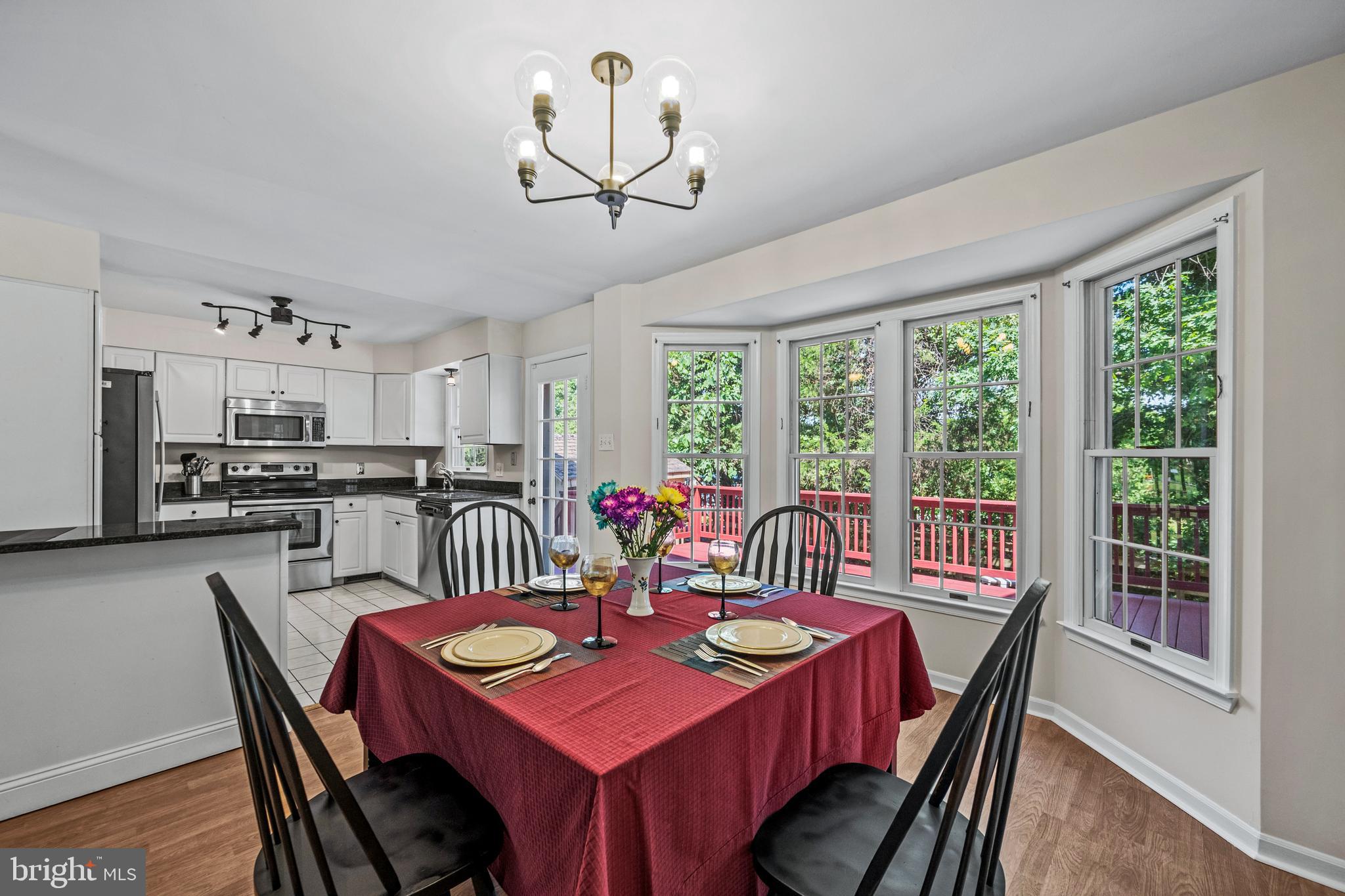 4751 Ten Oaks Road Dayton, MD 21036 - Photo 8 of 49 Dining area with Bay window