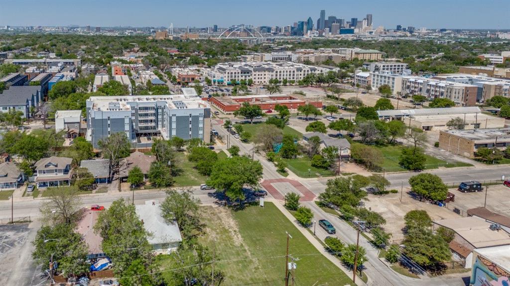 404 Sunset Avenue Dallas, TX 75208 - Photo 4 of 6 an aerial view of residential houses with city view