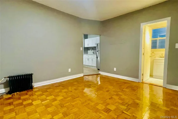 a view of an empty room with window