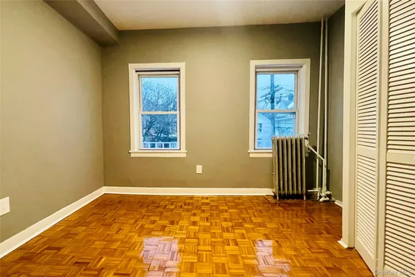 a view of an empty room with window