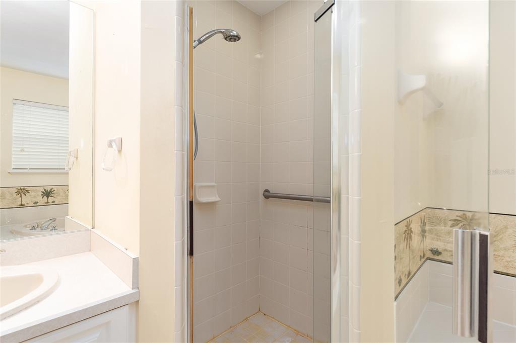 10160 Southwest 48th Place Gainesville, FL 32608 - Photo 28 of 68 a bathroom with a sink and a shower