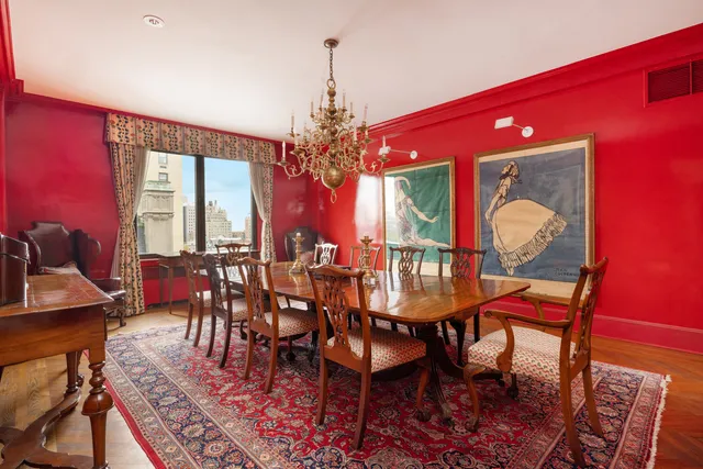 a very nice looking room with a large window