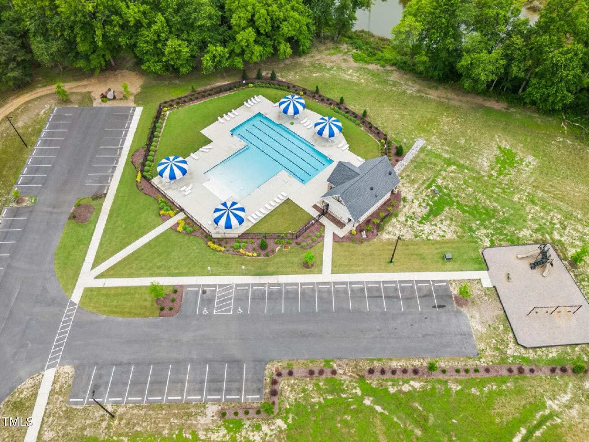 75 Cardovia Way Wendell, NC 27591 - Photo 16 of 17 an aerial view of a house with a ocean view