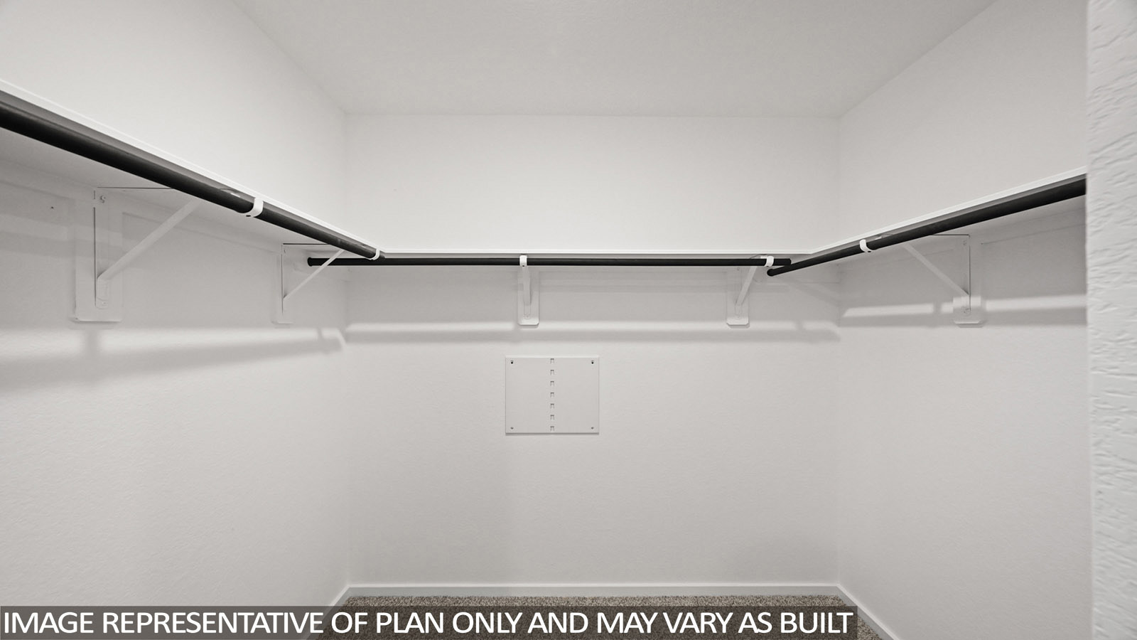 152 Baby Calf Roping Road Jarrell, TX 76537 - Photo 16 of 23 Walk-in closet featuring white painted walls and a gray carpeted floor