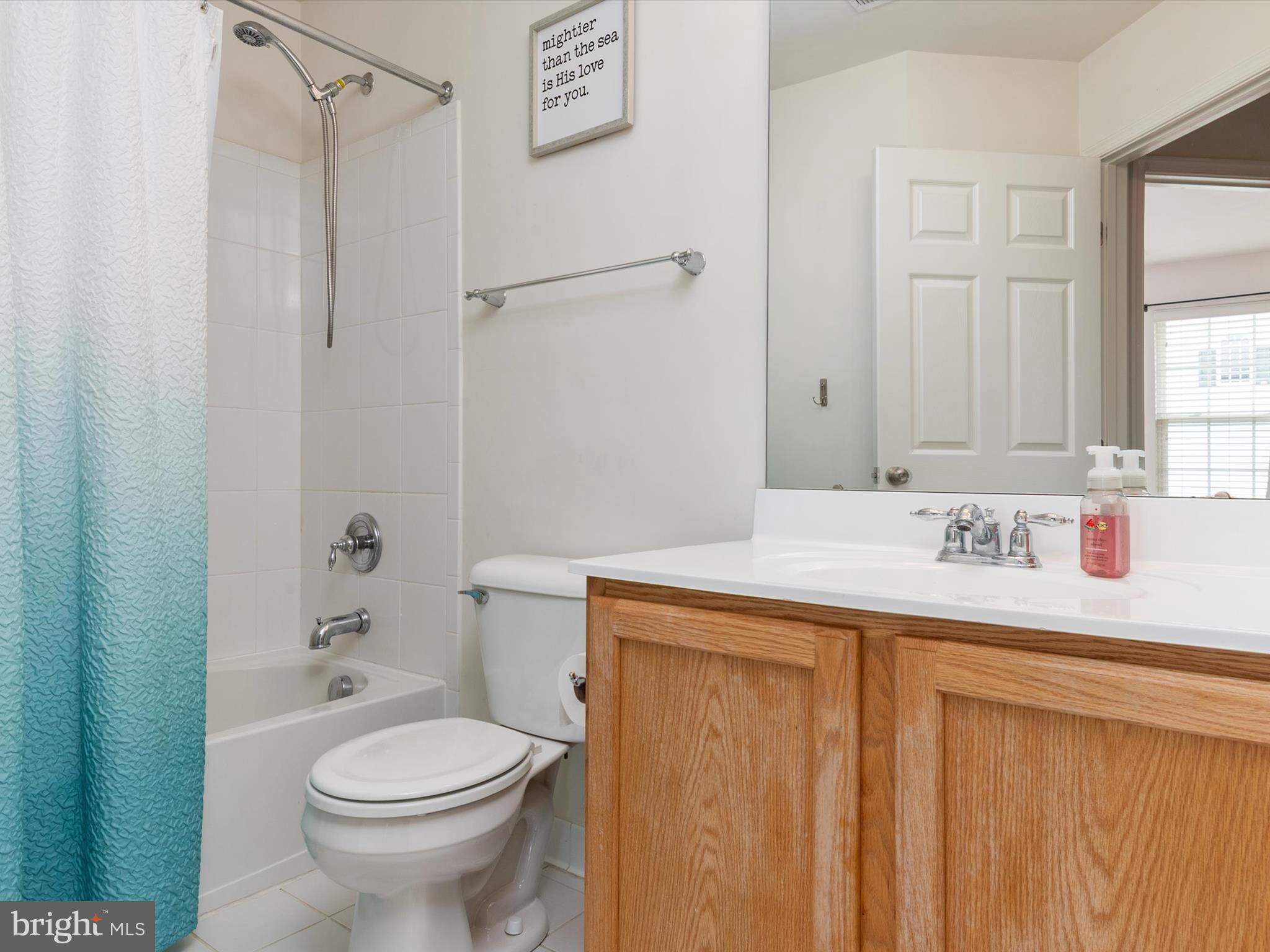6888 Tasker Falls Elkridge, MD 21075 - Photo 36 of 47 a bathroom with a sink a toilet and shower