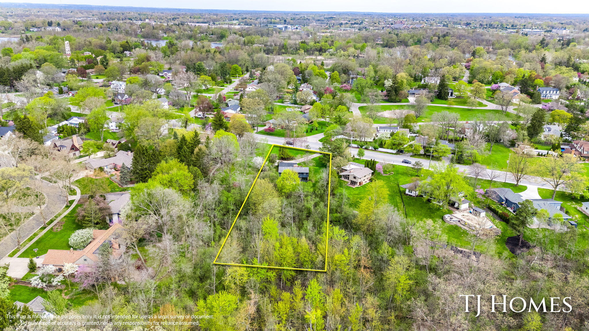2914 Cascade Road Southeast Grand Rapids, MI 49506 - Photo 36 of 46 7-web-or-mls-2914 Cascade Rd SE aerial-7