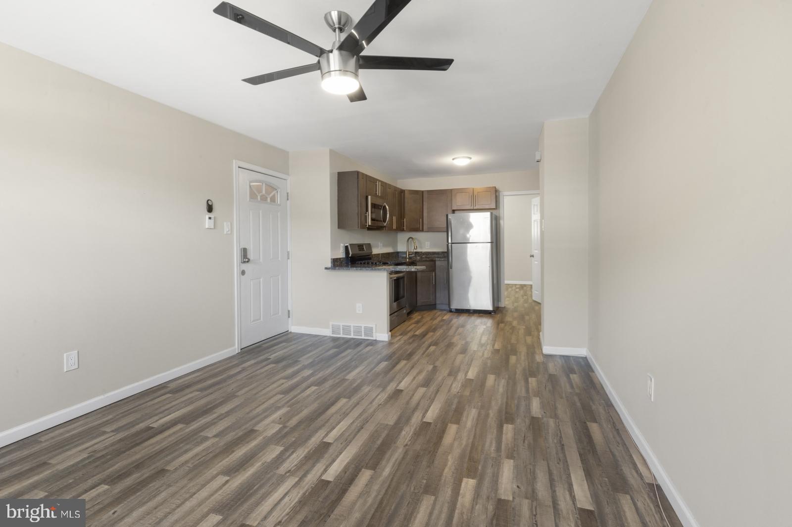 331 Ripka Street Philadelphia, PA 19128 - Photo 3 of 18 2nd Floor Unit: Open Concept Living Room / Kitchen