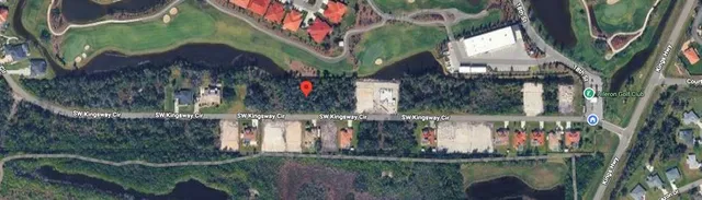 a view of swimming pool with a yard