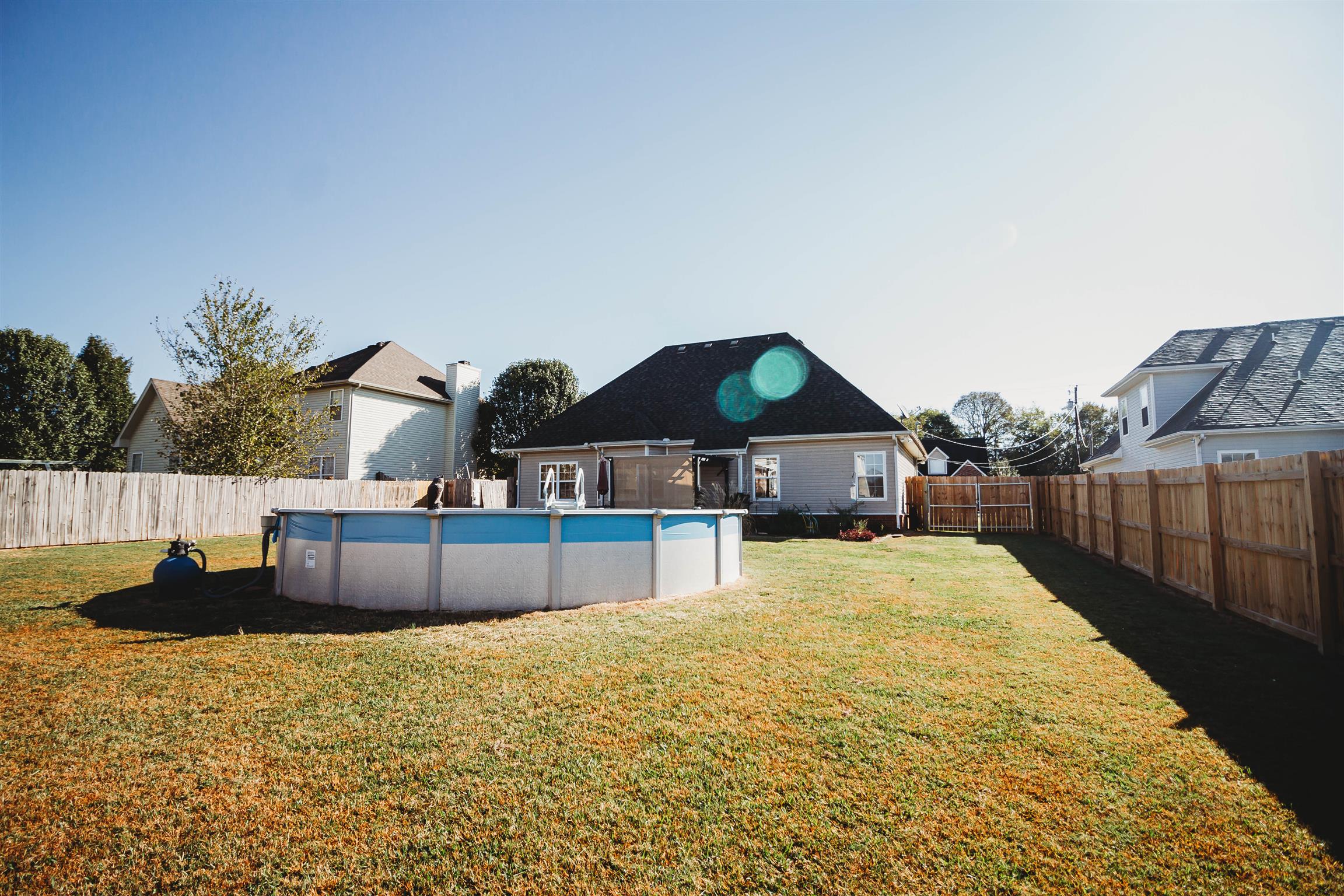 1515 Ripken Court Murfreesboro, TN 37129 - Photo 21 of 24 The yard is .35 acres! That's over a 1/3 of an acre... lots of room for kids and animals to play or just to have some land to live on! Rare find in Murfreesboro!