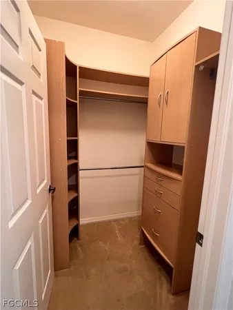 a view of closet