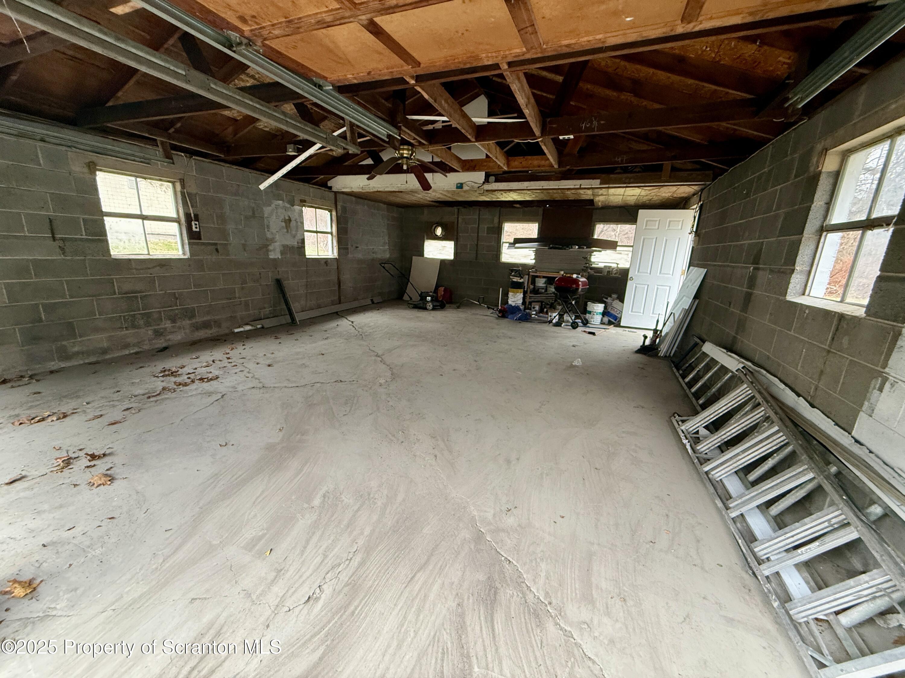 112 Mowry Road Meshoppen, PA 18630 - Photo 30 of 30 a view of a garage