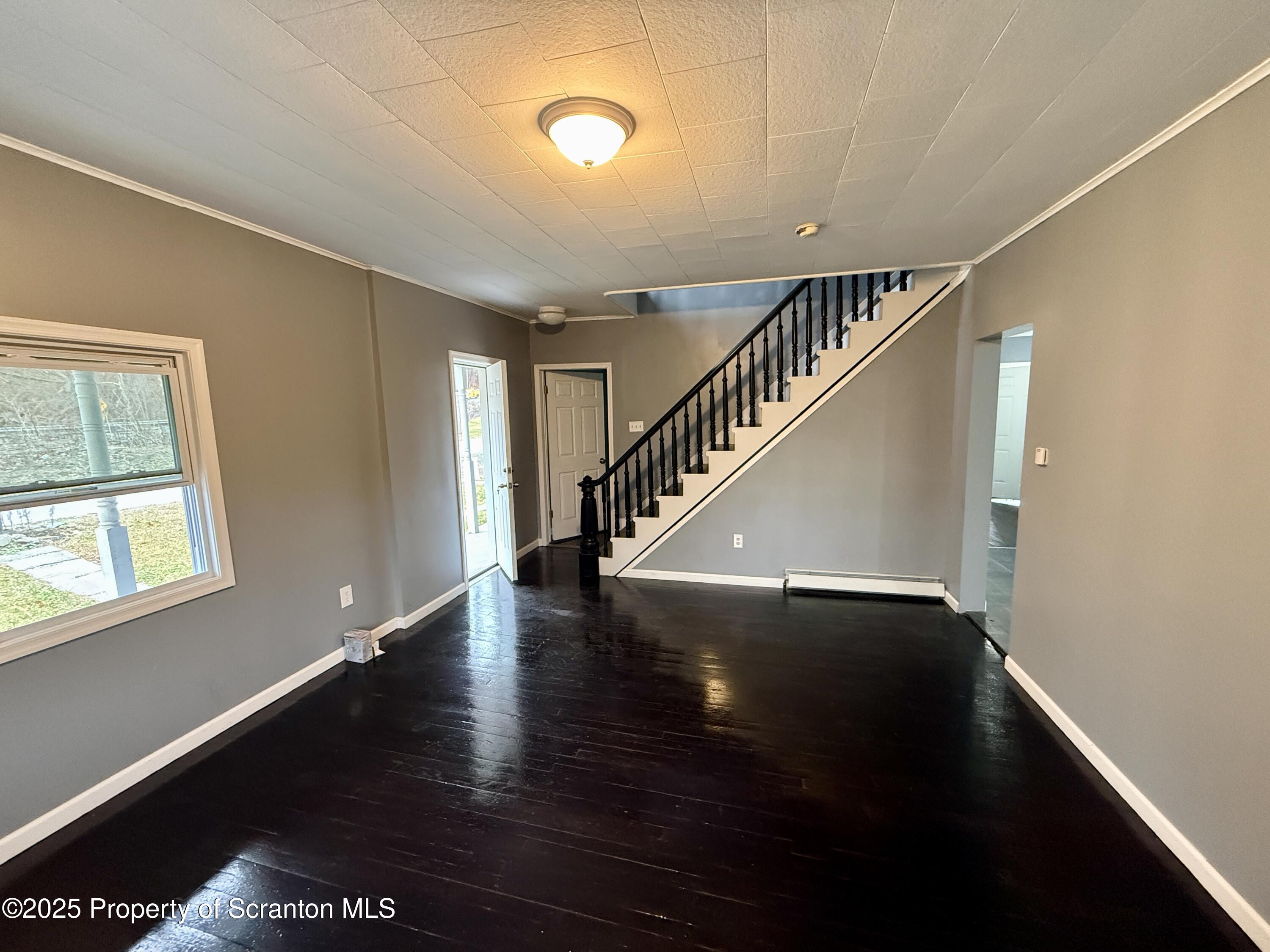 112 Mowry Road Meshoppen, PA 18630 - Photo 6 of 30 a view of an entryway with wooden floor