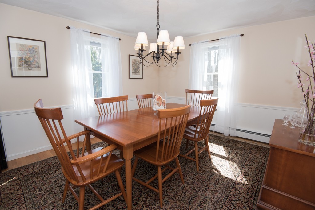 35 Acorn Road Northbridge, MA 01588 - Photo 10 of 23 a dining room with furniture a chandelier and window