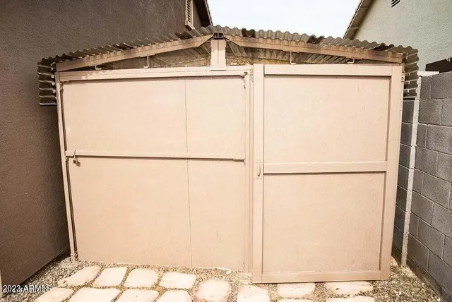 a view of empty room