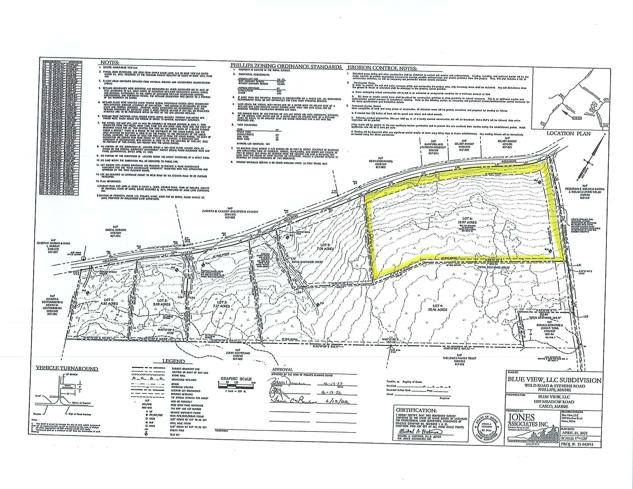 Lot 6 Blue View Phillips, ME 04966 - Photo 14 of 23 Survey