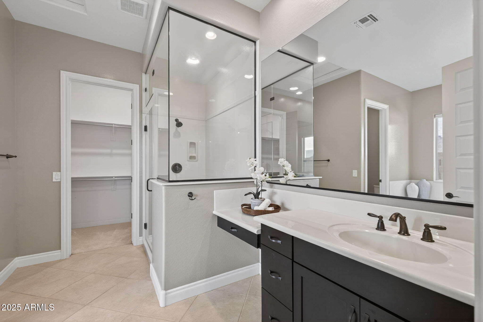 5236 South Excimer Mesa, AZ 85212 - Photo 22 of 85 a bathroom with a double vanity sink mirror and double
