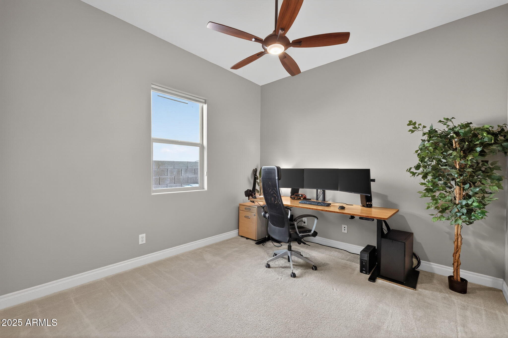 5236 South Excimer Mesa, AZ 85212 - Photo 32 of 85 a view of a workspace with furniture and a window