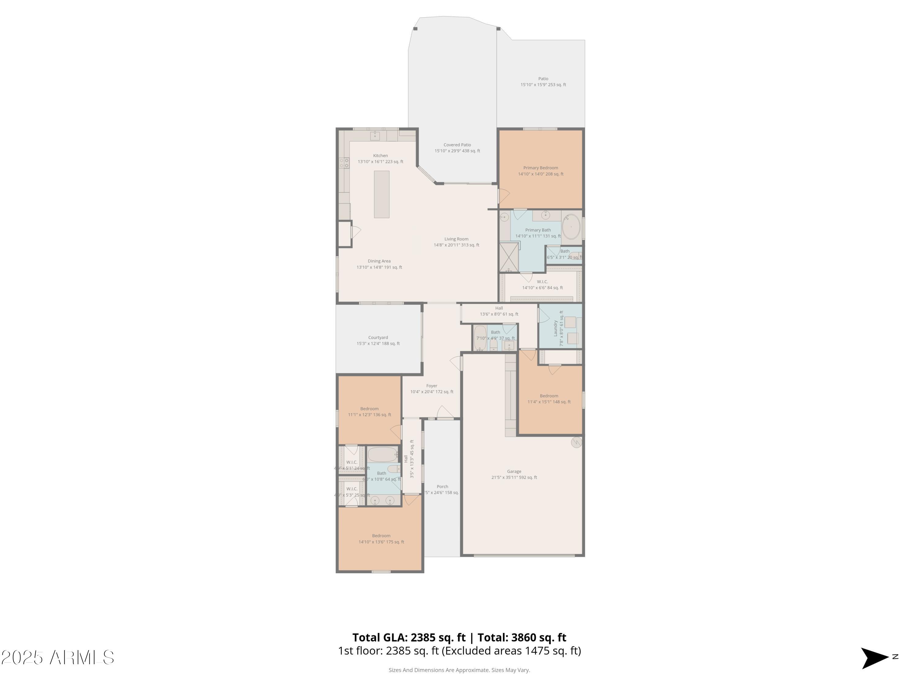 5236 South Excimer Mesa, AZ 85212 - Photo 85 of 85 Floor Plan