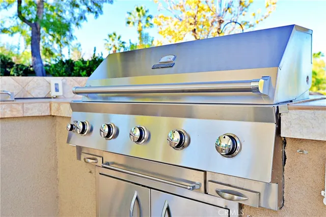a close view of washer and dryer