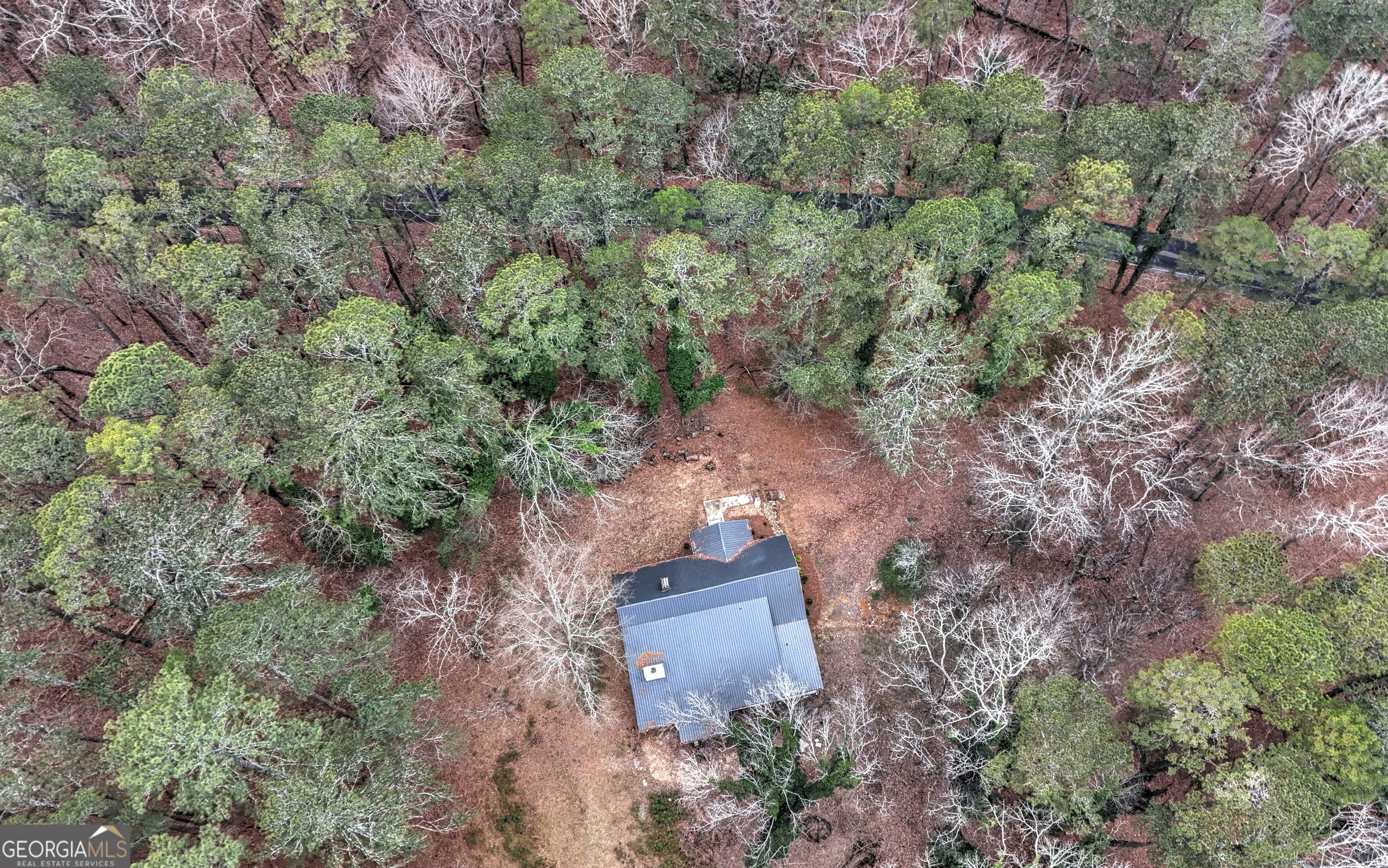 205 Mt Alto Road Southwest Rome, GA 30165 - Photo 34 of 36 an aerial view of a house with a yard