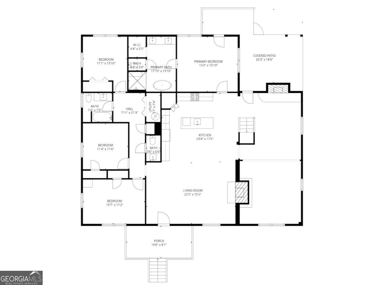 205 Mt Alto Road Southwest Rome, GA 30165 - Photo 35 of 36 a picture of floor plan