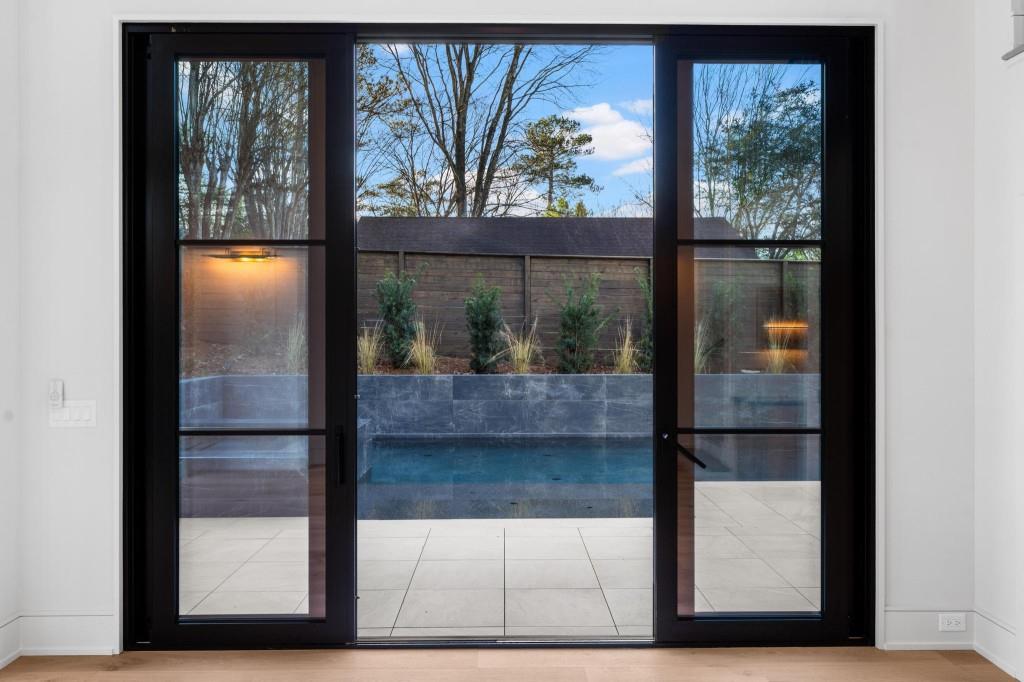 843 Yorkshire Road Northeast Atlanta, GA 30306 - Photo 51 of 65 a view of a glass door