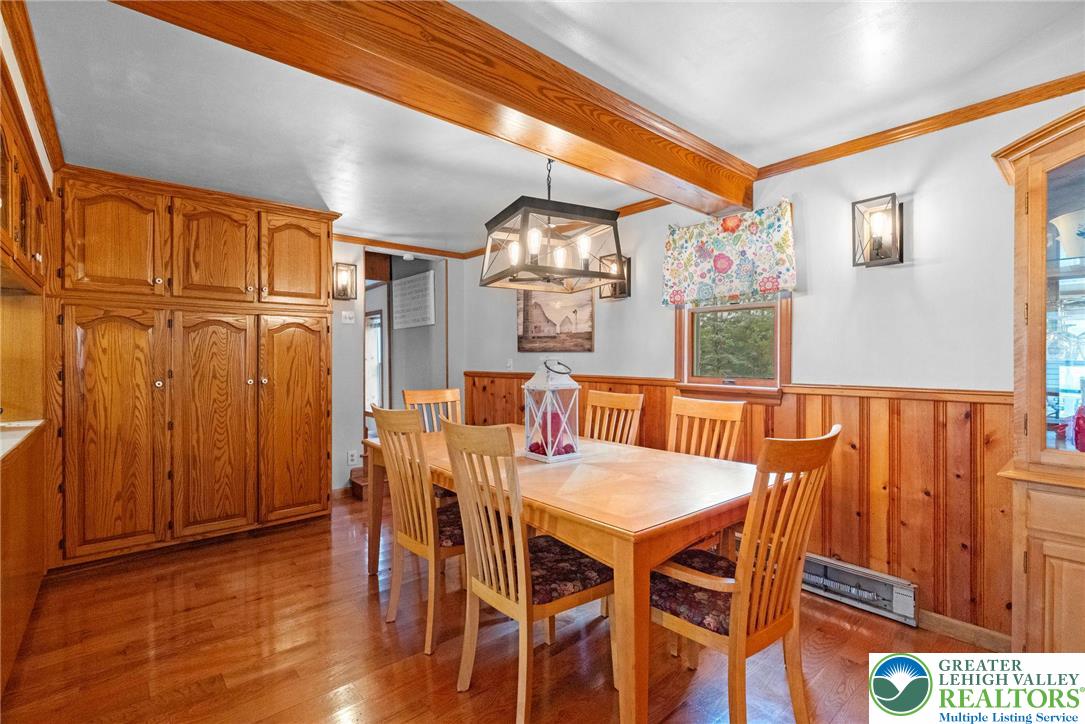 368 Meyer Road Nazareth, PA 18064 - Photo 16 of 66 a view of a dining room with furniture window and wooden floor