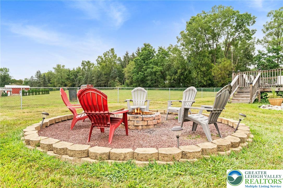 368 Meyer Road Nazareth, PA 18064 - Photo 52 of 66 a view of a chairs and table in backyard