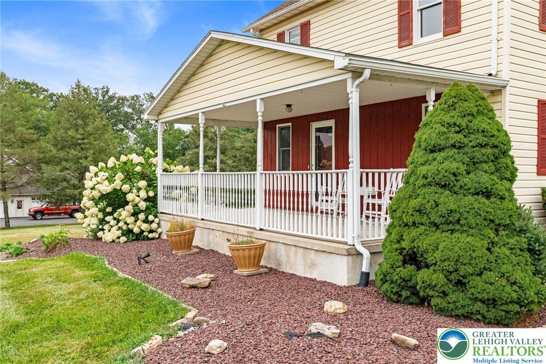 368 Meyer Road Nazareth, PA 18064 - Photo 8 of 66 a front view of a house with a yard