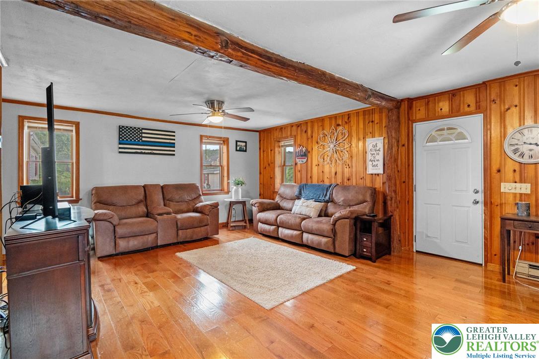 368 Meyer Road Nazareth, PA 18064 - Photo 10 of 66 a living room with furniture and a flat screen tv
