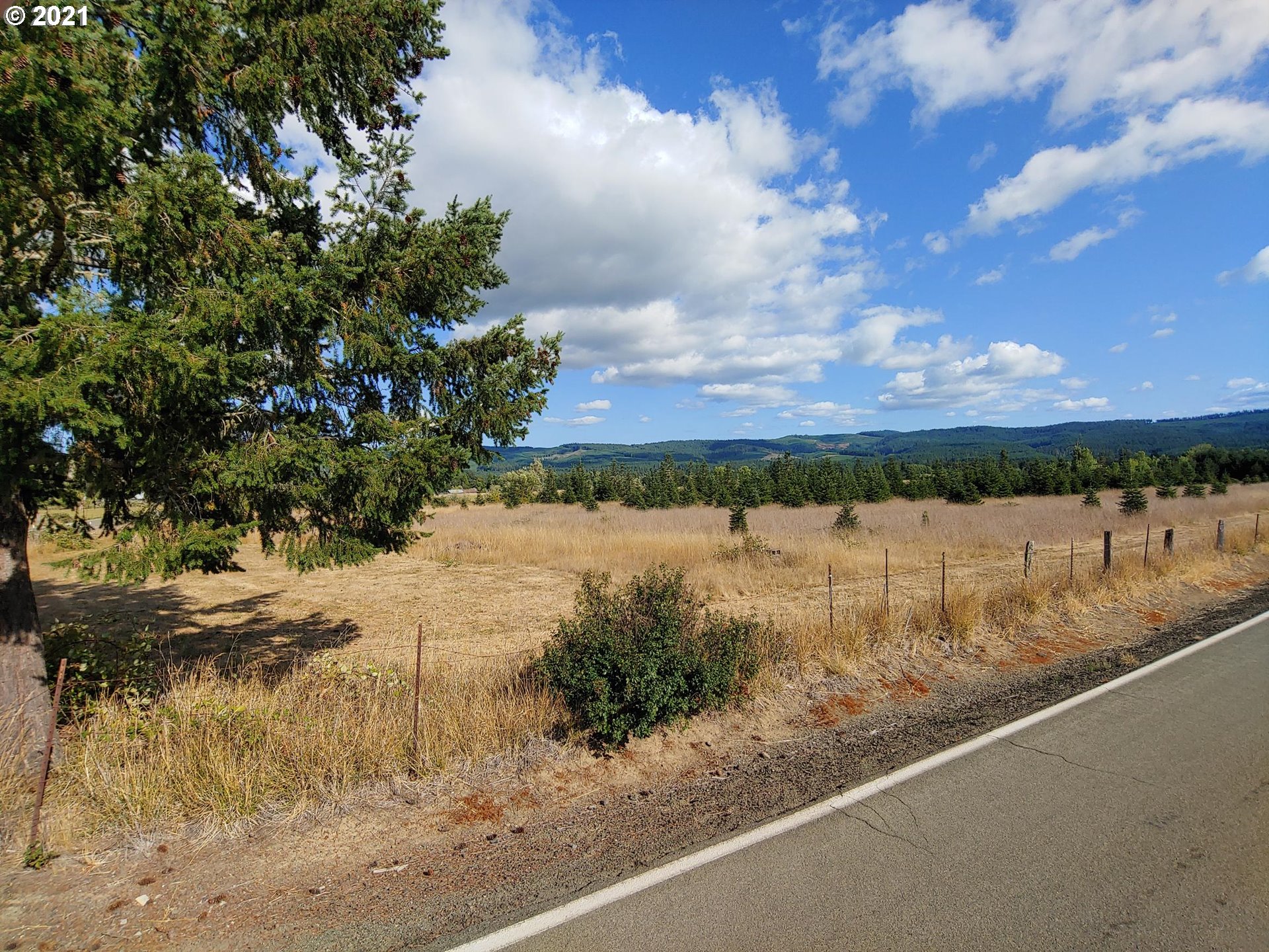 1760 Main Camas Road Camas Valley, OR 97416 - Photo 3 of 7 a view of a lake from a balcony