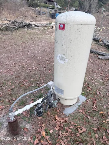 a view of water heater room