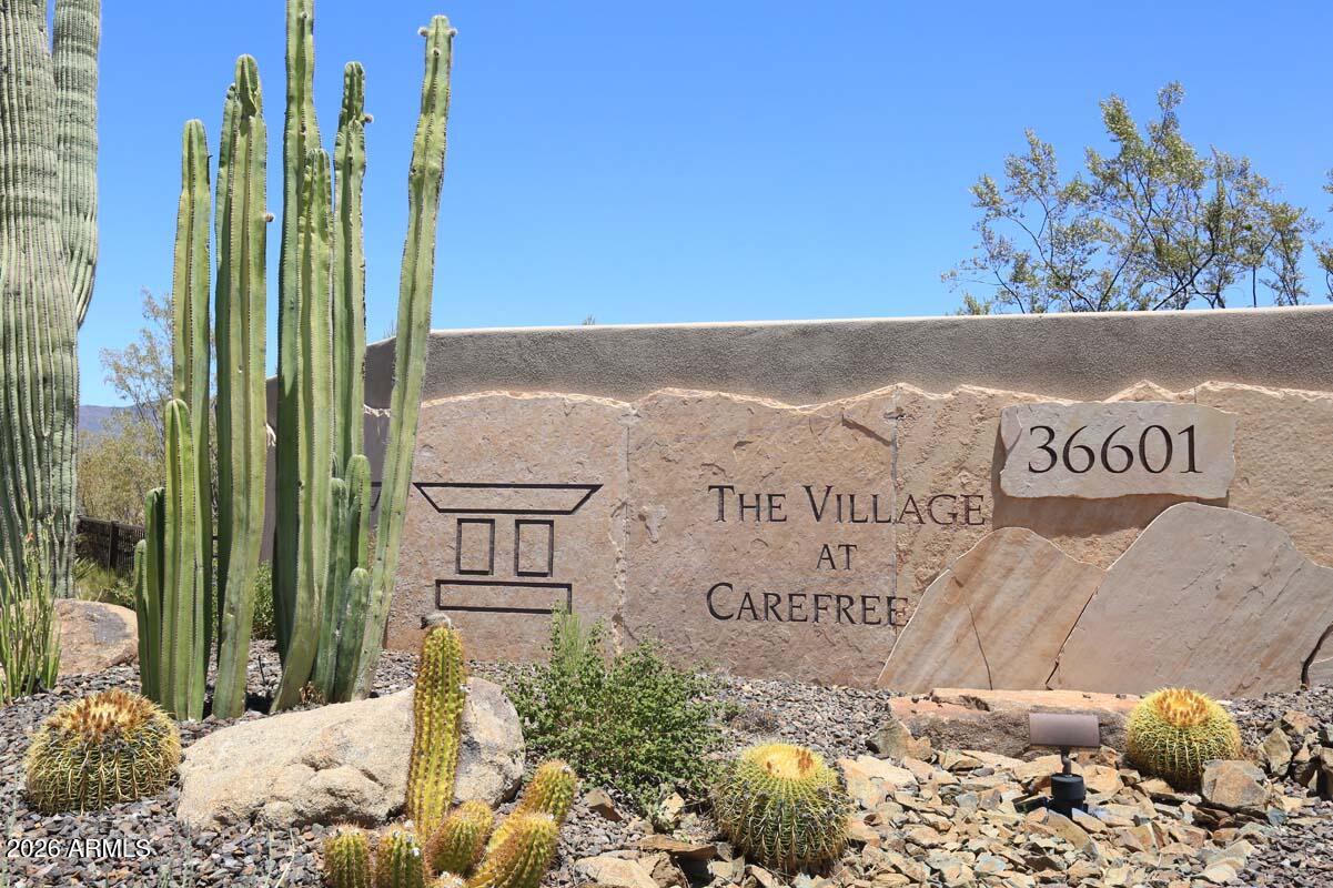 36601 North Mule Train Road, Unit 13D Carefree, AZ 85377 - Photo 47 of 51 a view of outdoor space with signage