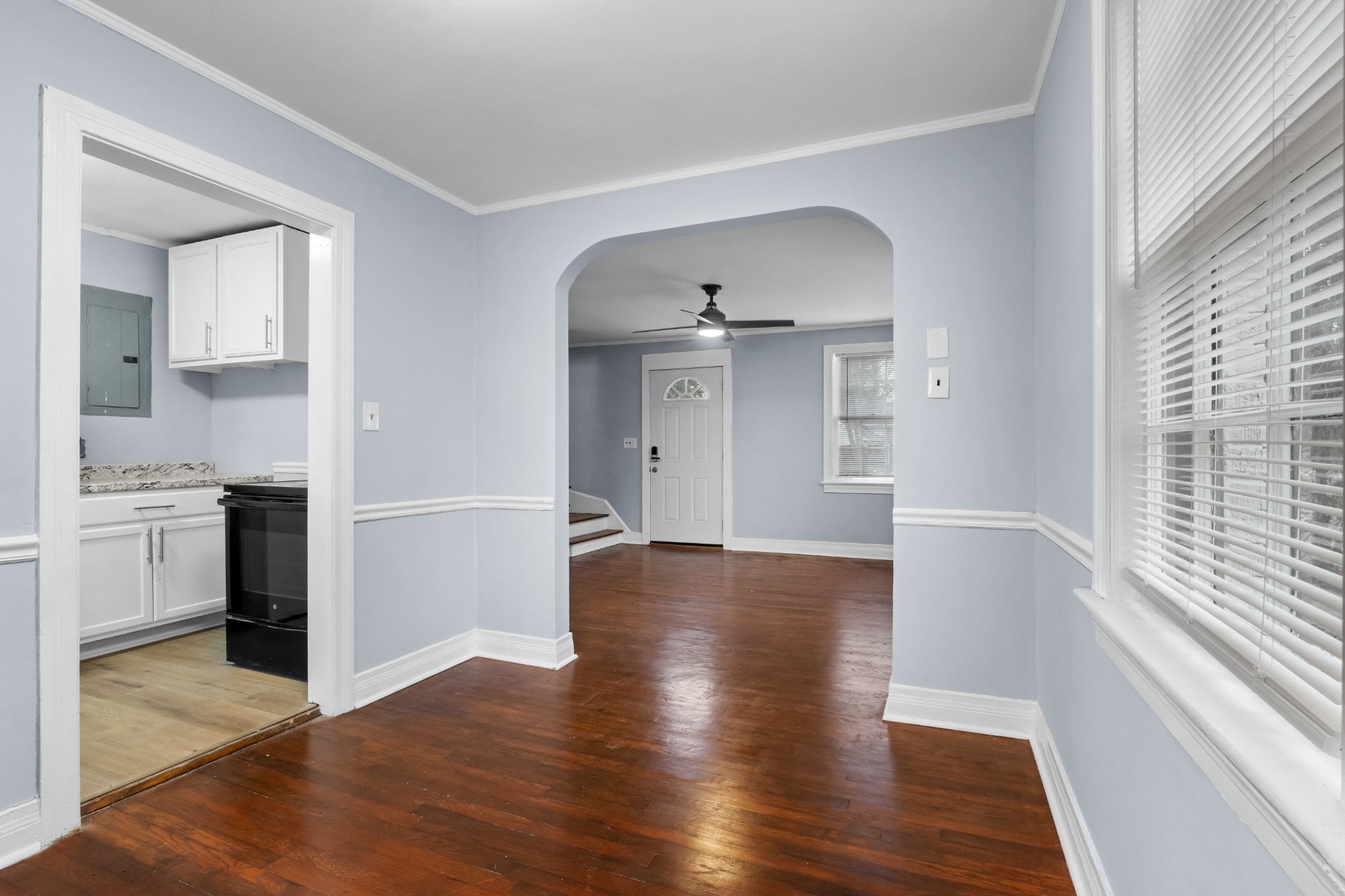 1815 Ragland Avenue Murfreesboro, TN 37130 - Photo 6 of 15 a view of a kitchen with wooden floor and a sink