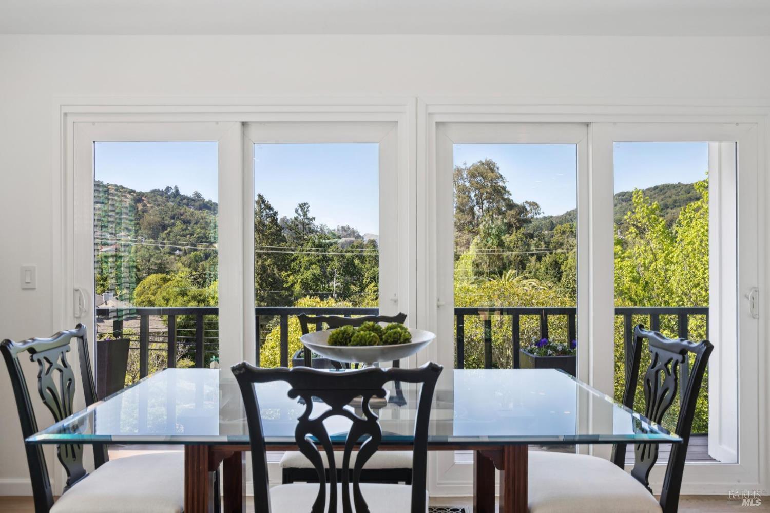 1380 Grand Avenue San Rafael, CA 94901 - Photo 12 of 46 a view of a dining room with furniture window and outside view