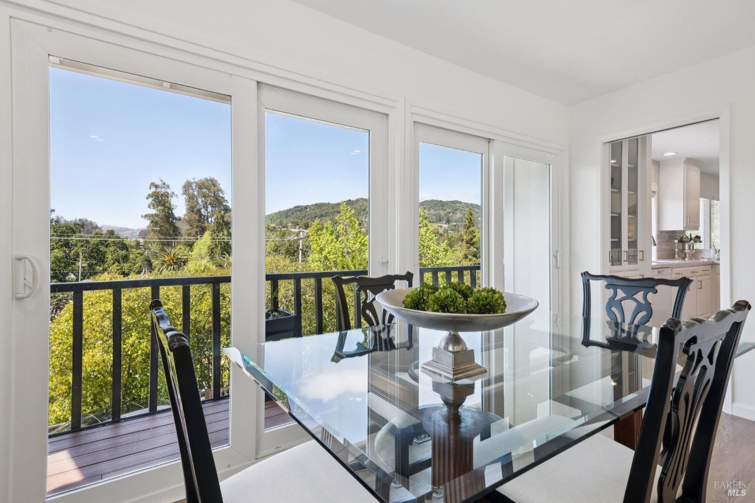1380 Grand Avenue San Rafael, CA 94901 - Photo 13 of 46 a view of a dining room with furniture window and outside view