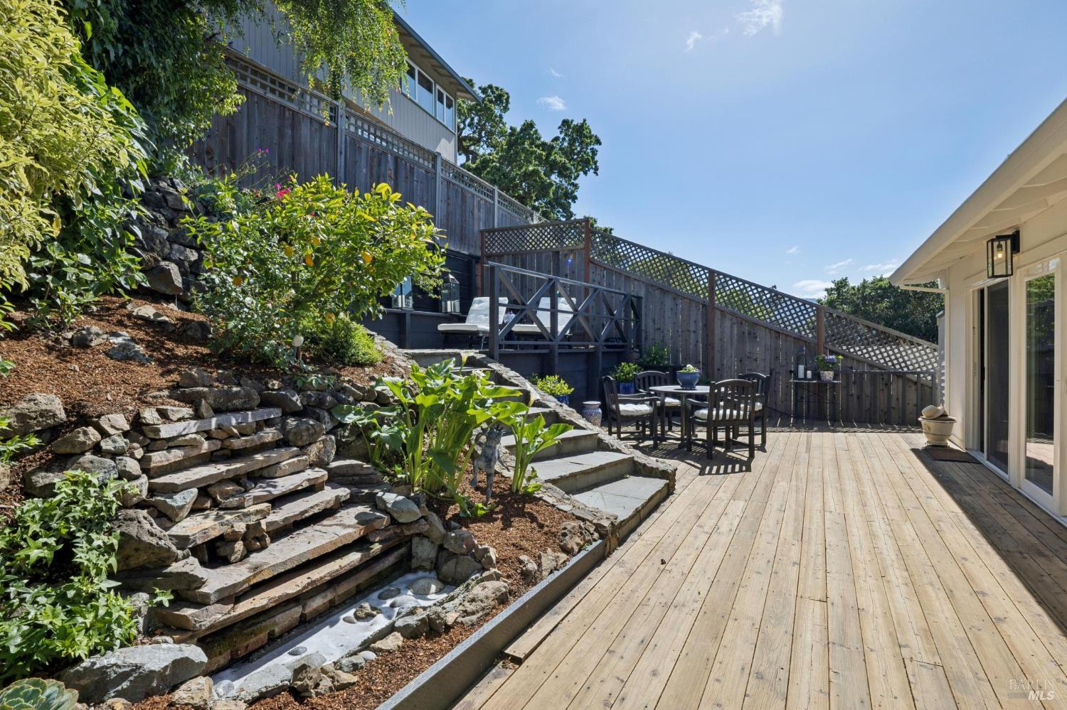 1380 Grand Avenue San Rafael, CA 94901 - Photo 40 of 46 a view of a chairs and tables in the patio
