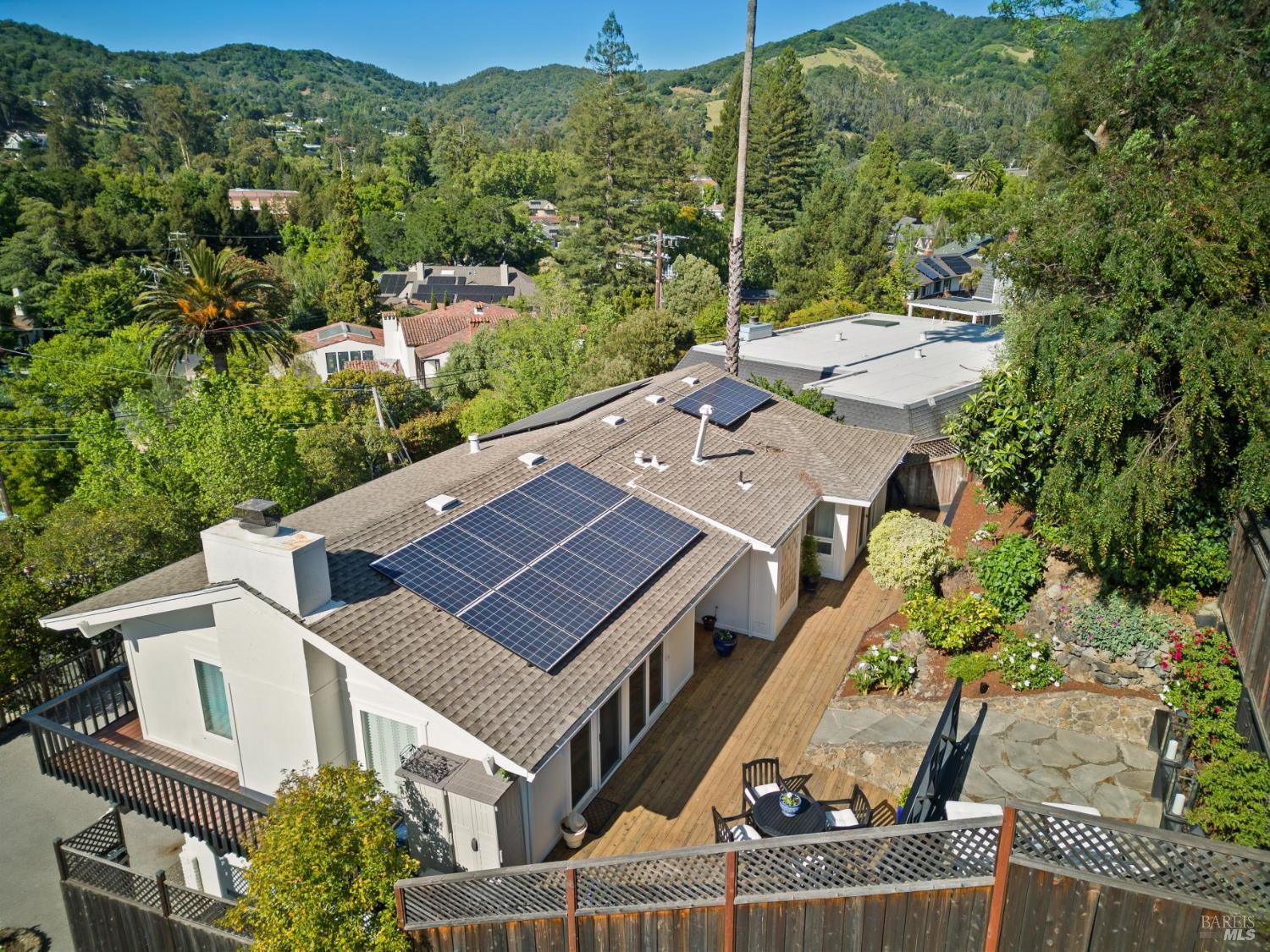1380 Grand Avenue San Rafael, CA 94901 - Photo 44 of 46 an aerial view of a house