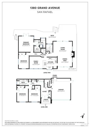 $1,900,000 | 1380 Grand Avenue, San Rafael, CA 94901