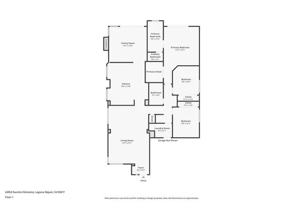 $1,899,000 | 24952 Rancho Clemente, Laguna Niguel, CA 92677